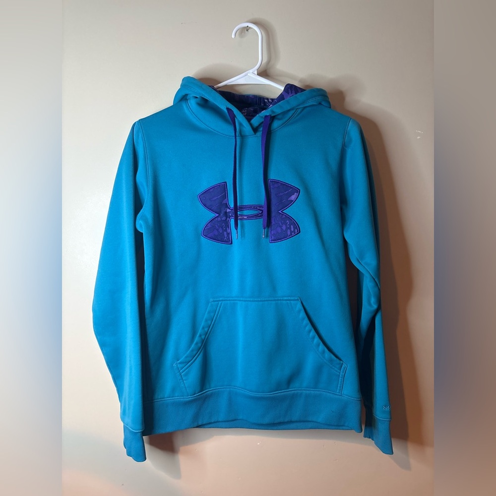 Under Armour Teal Hoodie EUC